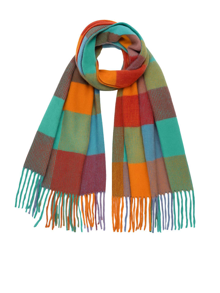 Элегантный шарф с бахромой для стильных зимних образов. В бежевом цвете. Faera
Элегантный шарф с бахромой для стильных зимних образов. В бежевом цвете. Faera