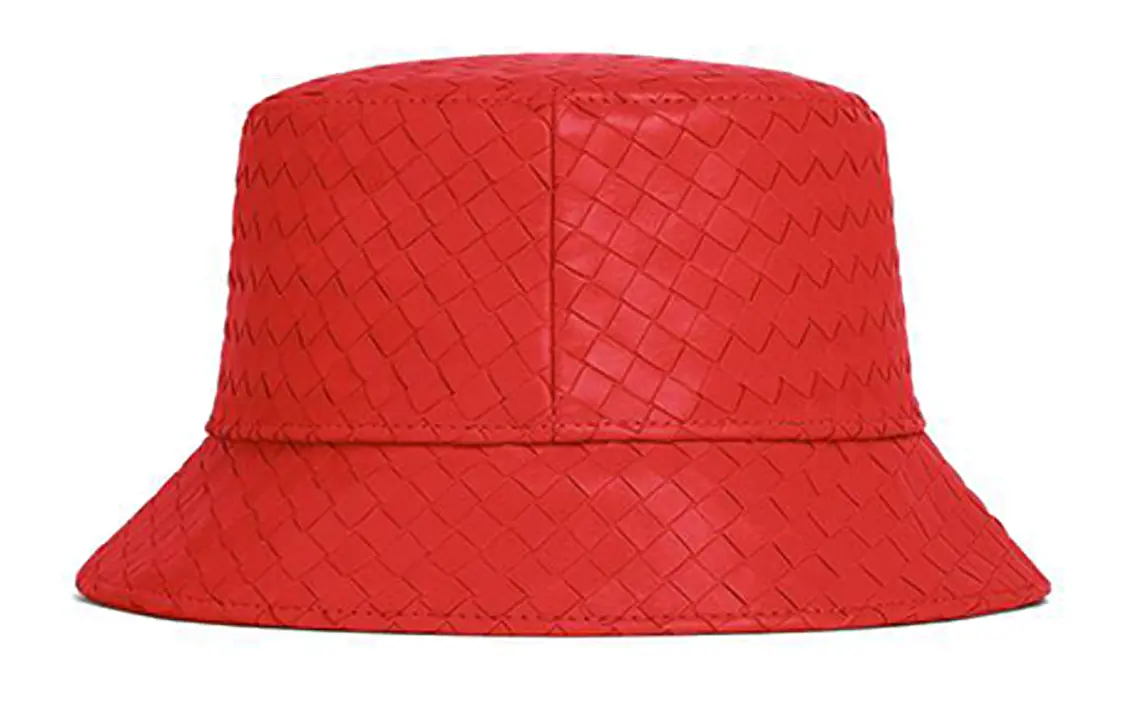 Bottega Veneta Кожаная шляпа-ведро для мужчин красная
Bottega Veneta Кожаная шляпа-ведро для мужчин красная