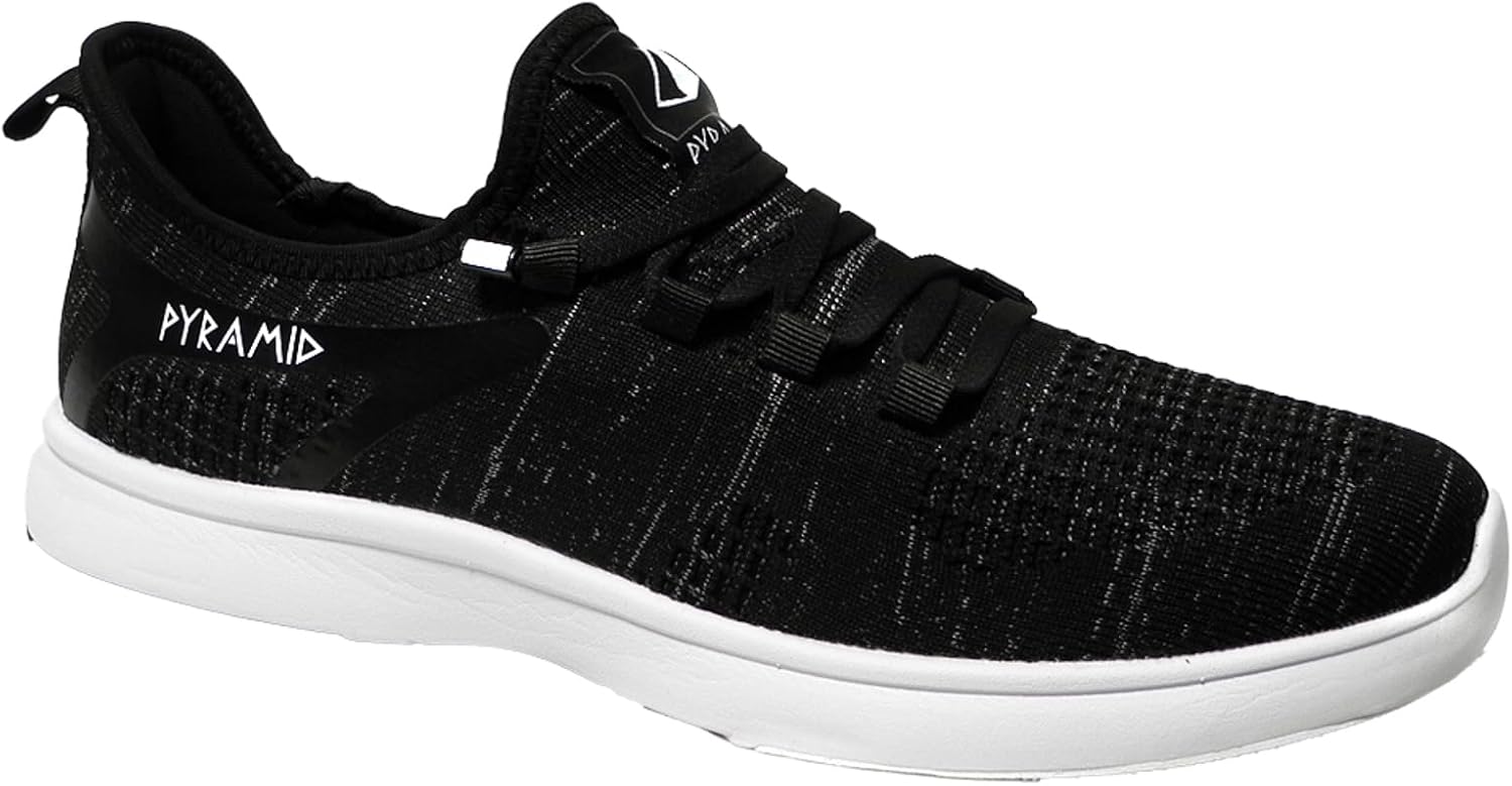 Мужские кеды Pyramid Path Lite Hey Bro без шнурков для боулинга - Легкая бесшовная конструкция, спортивная посадка, дышащий вязаный верх, универсальная подошва для скольжения, черный
Мужские кеды Pyramid Path Lite Hey Bro без шнурков для боулинга - Легкая бесшовная конструкция, спортивная посадка, дышащий вязаный верх, универсальная подошва для скольжения, черный