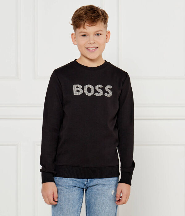 Толстовка детская Boss Kidswear с логотипом, черный
Толстовка детская Boss Kidswear с логотипом, черный