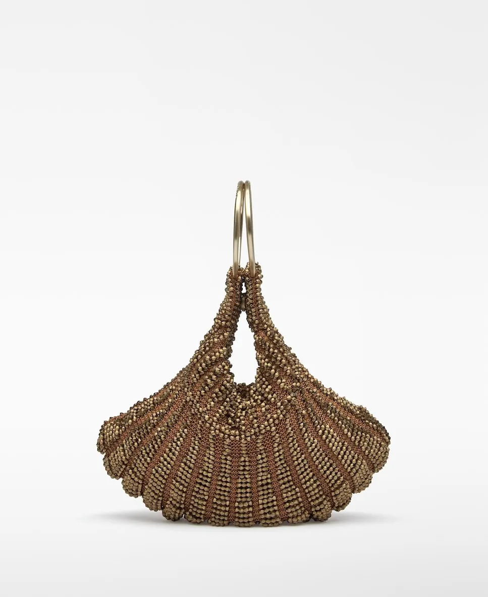 Женская вечерняя сумочка с инкрустацией стразами Adolfo Dominguez, золотой
Женская вечерняя сумочка с инкрустацией стразами Adolfo Dominguez, золотой