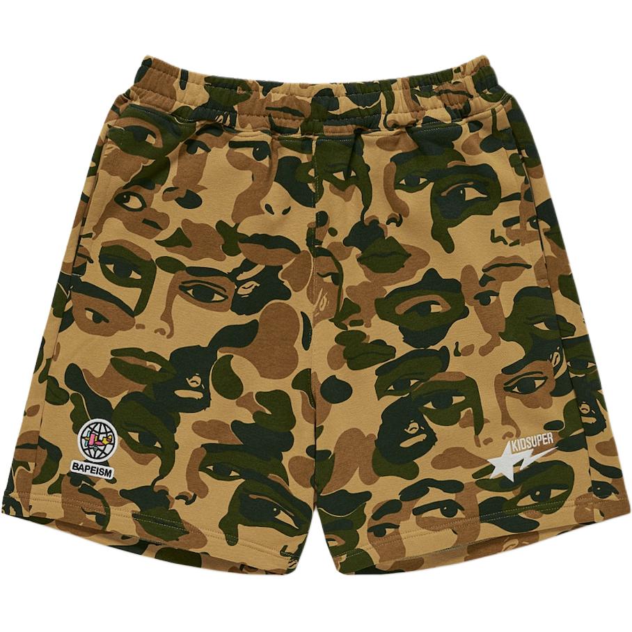 A BATHING APE Kidsuper Camouflage принт спортивные шорты
A BATHING APE Kidsuper Camouflage принт спортивные шорты