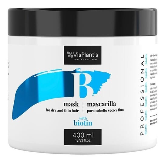 Профессиональная маска для сухих и тонких волос с биотином, 400 мл Vis Plantis
Профессиональная маска для сухих и тонких волос с биотином, 400 мл Vis Plantis