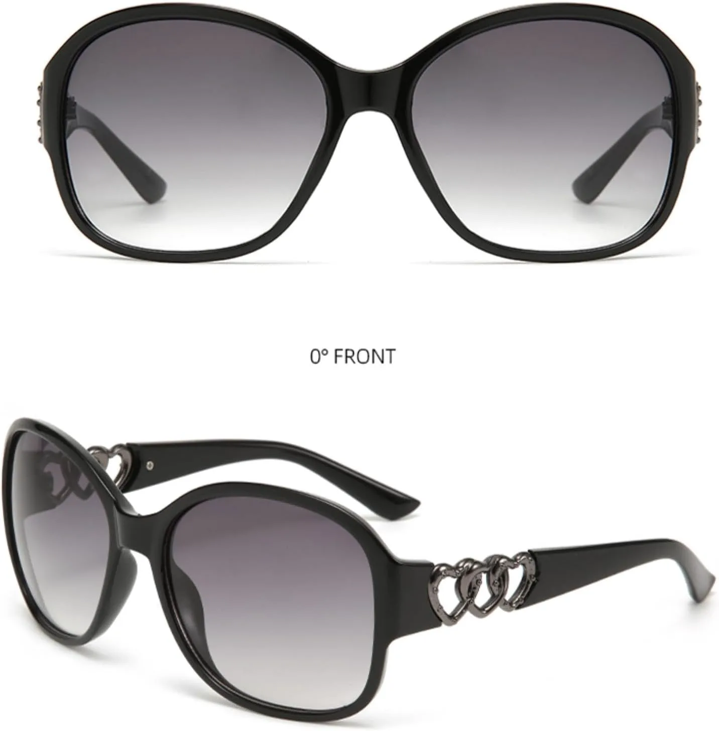 Женские солнцезащитные очки в овальной оправе большого размера с металлическим сердечком. Отлично подойдут для модных выходов и отдыха на пляже TKKTLLT, Grey Blue
Женские солнцезащитные очки в овальной оправе большого размера с металлическим сердечком. Отлично подойдут для модных выходов и отдыха на пляже TKKTLLT, Grey Blue