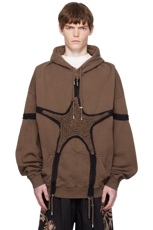 Мягкая худи со звездами Collina Strada, цвет earth starburst 
Мягкая худи со звездами Collina Strada, цвет earth starburst