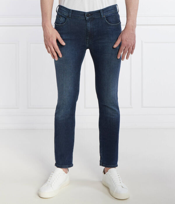 Джинсы мужские Karl Lagerfeld зауженного кроя, синий 
Джинсы мужские Karl Lagerfeld зауженного кроя, синий