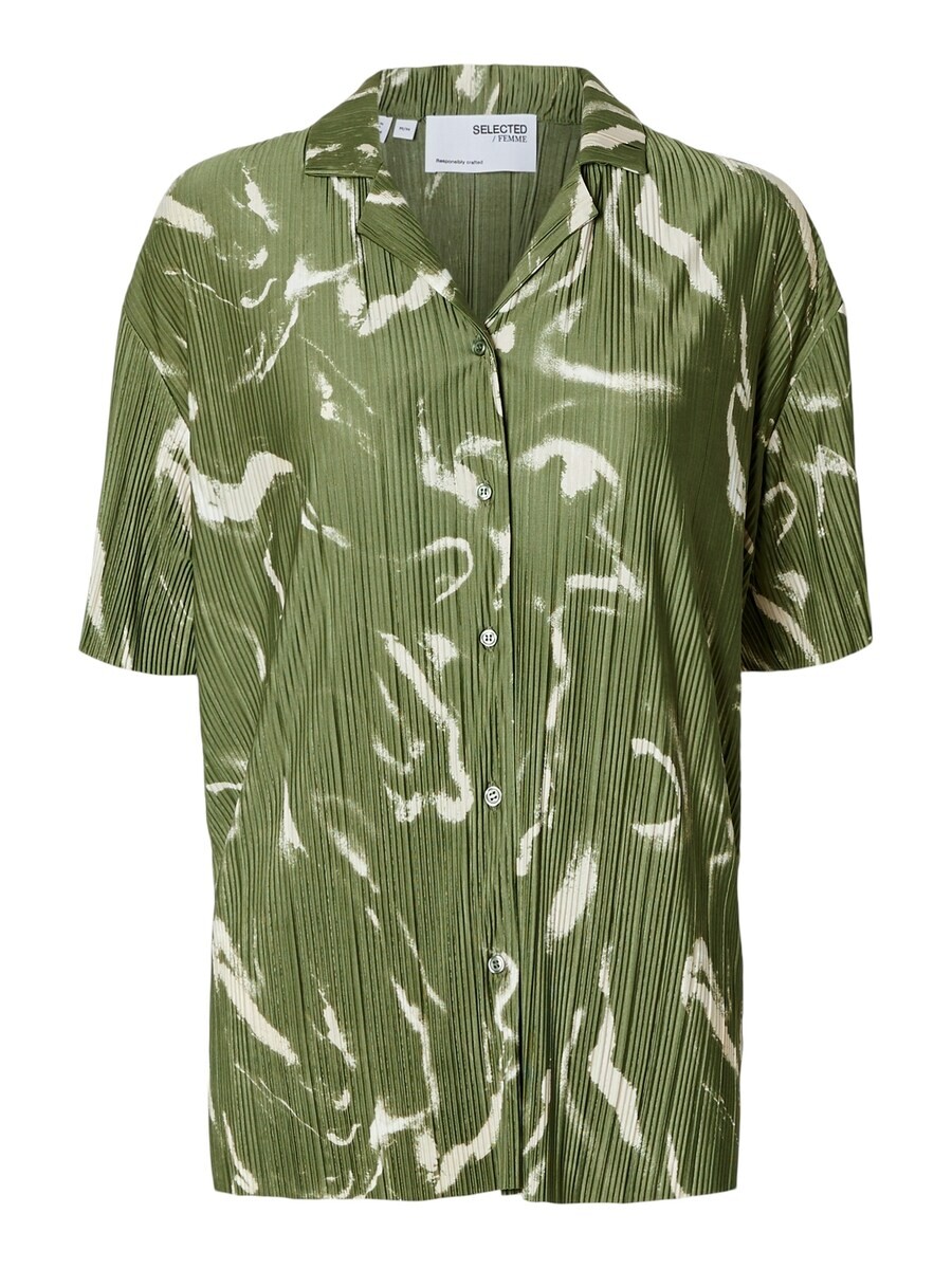 Блузка с коротким рукавом SELECTED FEMME Blouse SLFRYA ELLIE, оливковый
Блузка с коротким рукавом SELECTED FEMME Blouse SLFRYA ELLIE, оливковый