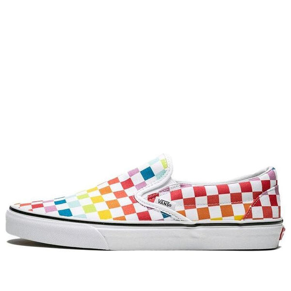 Кроссовки classic slip-on 'rainbow checkerboard' Vans, мультиколор
Кроссовки classic slip-on 'rainbow checkerboard' Vans, мультиколор