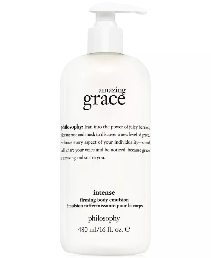 Интенсивная укрепляющая эмульсия для тела Amazing Grace Philosophy
Интенсивная укрепляющая эмульсия для тела Amazing Grace Philosophy
