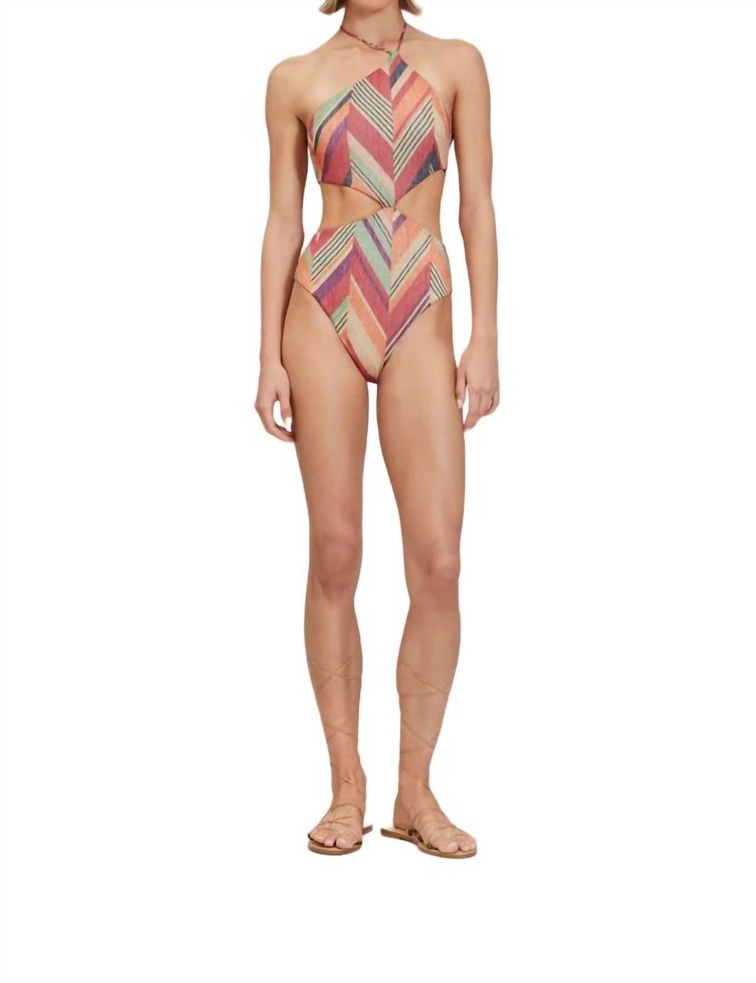 Габриэлла цельный купальник в цвете магента Devon Windsor, Magenta
Габриэлла цельный купальник в цвете магента Devon Windsor, Magenta