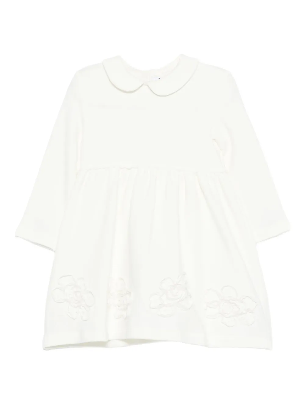 Платье с цветочной аппликацией Il Gufo, белый
Платье с цветочной аппликацией Il Gufo, белый