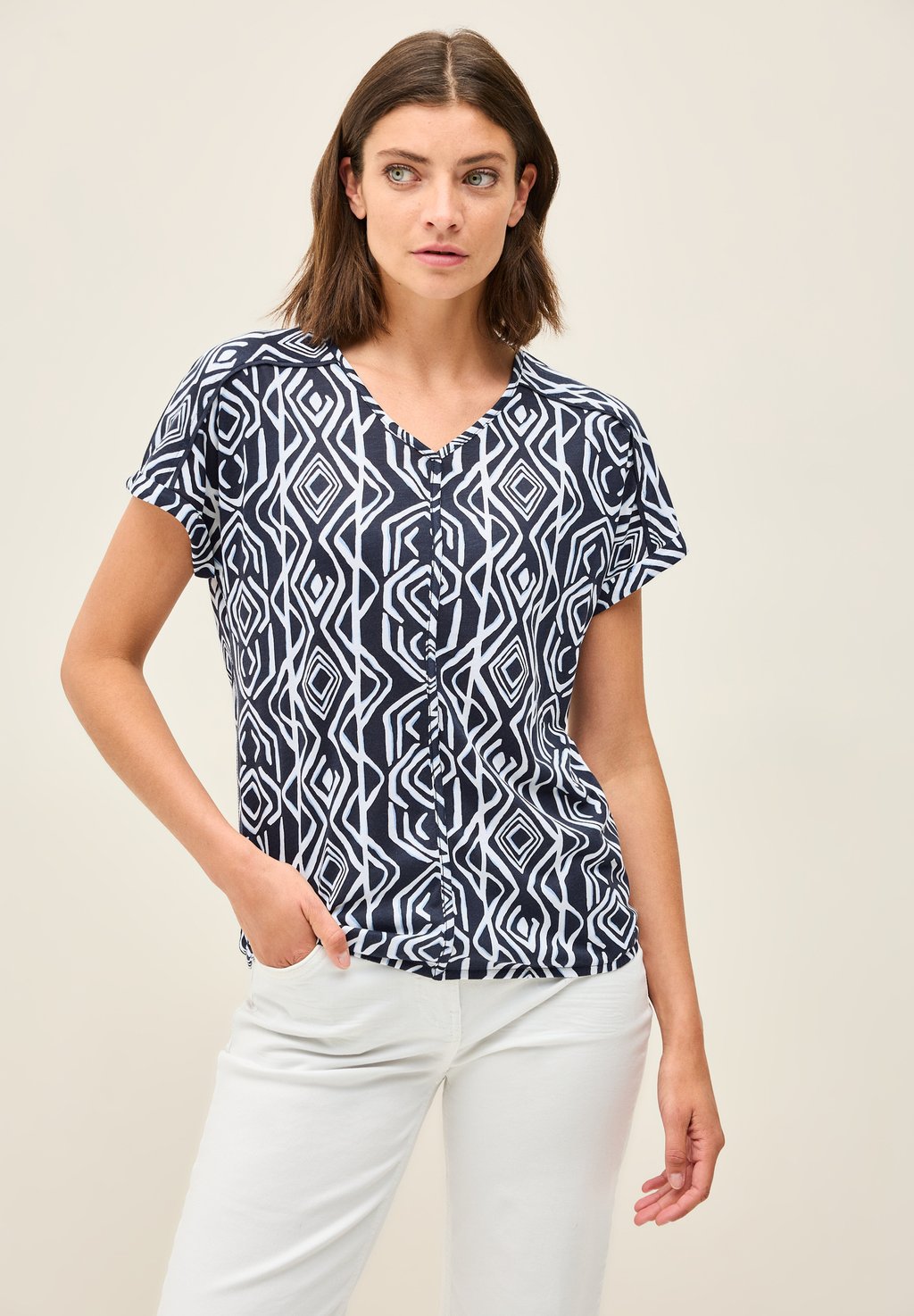 Футболка с принтом MIT DEKO-NÄHTEN Cecil, цвет Blau 
Футболка с принтом MIT DEKO-NÄHTEN Cecil, цвет Blau