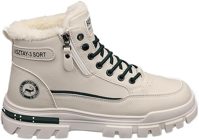 Мужские повседневные зимние ботинки с флисовой подкладкой, шнуровка, толстая подошва из ПВХ для зимы и осени, удобный круглый носок, повседневные зимние кроссовки Hhhchpm, бежевый
Мужские повседневные зимние ботинки с флисовой подкладкой, шнуровка, толстая подошва из ПВХ для зимы и осени, удобный круглый носок, повседневные зимние кроссовки Hhhchpm, бежевый