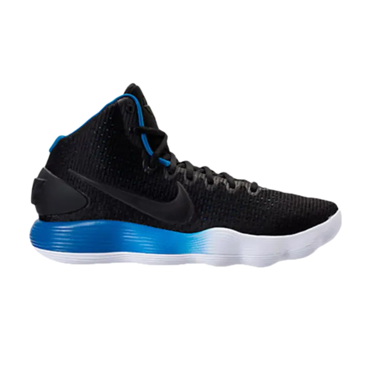 Кроссовки Nike Hyperdunk 2017 'Black Blue Jay', черный 
Кроссовки Nike Hyperdunk 2017 'Black Blue Jay', черный