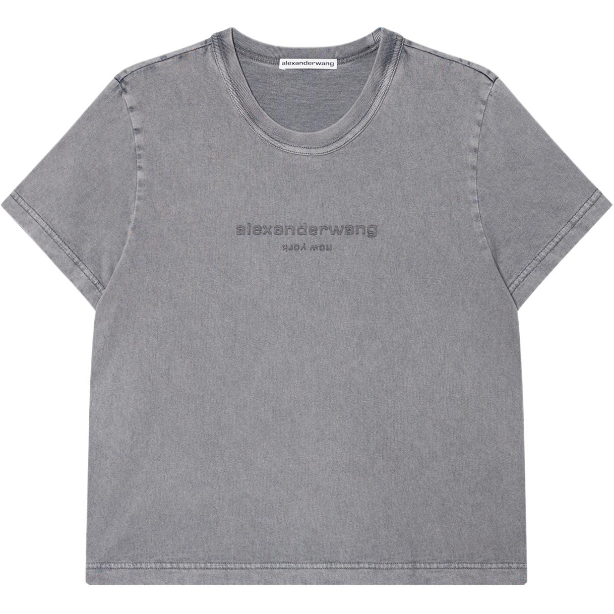 Футболка с вышитым логотипом Alexander Wang, серый
Футболка с вышитым логотипом Alexander Wang, серый