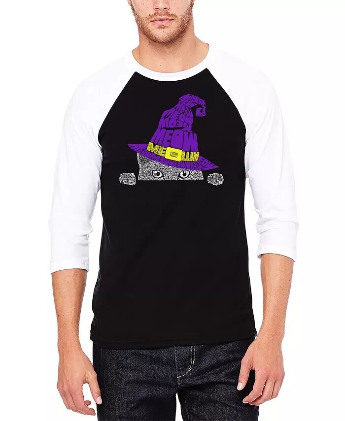 Футболка мужская бейсбольная с надписью Peeking Witch Cat Raglan LA Pop Art, черный
Футболка мужская бейсбольная с надписью Peeking Witch Cat Raglan LA Pop Art, черный