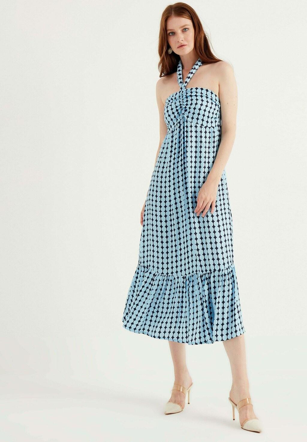 Дневное платье PLAID PATTERNED HALTER NECK Herita, синий
Дневное платье PLAID PATTERNED HALTER NECK Herita, синий