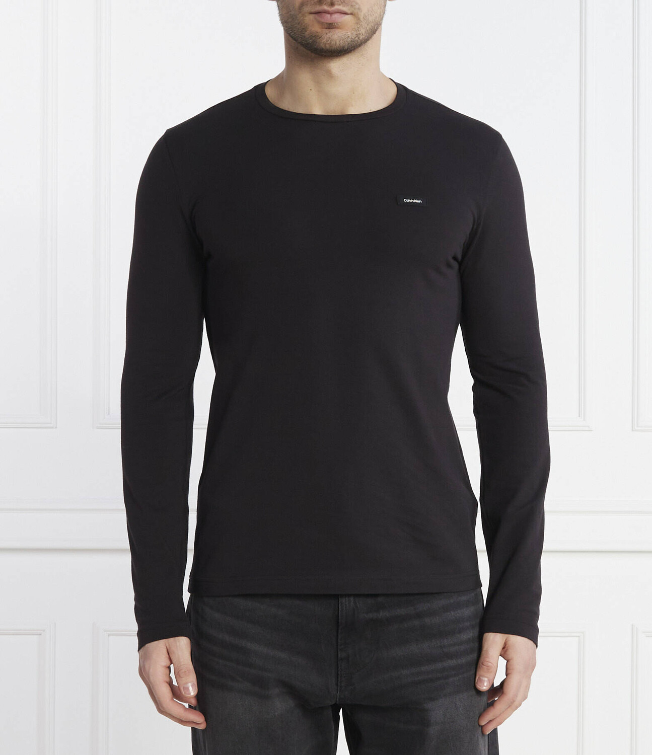 Лонгслив Calvin Klein Slim Fit stretch, черный
Лонгслив Calvin Klein Slim Fit stretch, черный