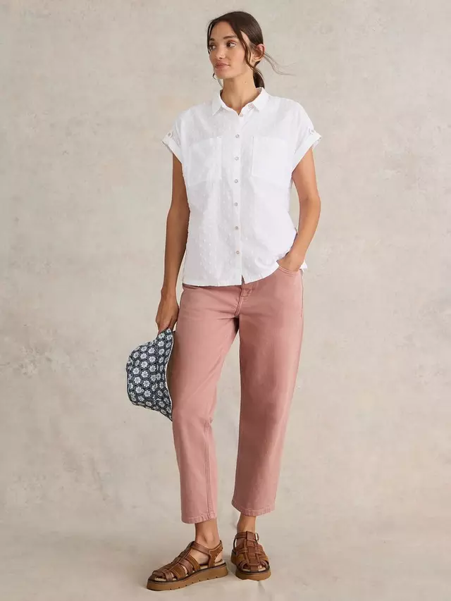 Рубашка White Stuff Ellie Organic Cotton, цвет pale/ivory
Рубашка White Stuff Ellie Organic Cotton, цвет pale/ivory