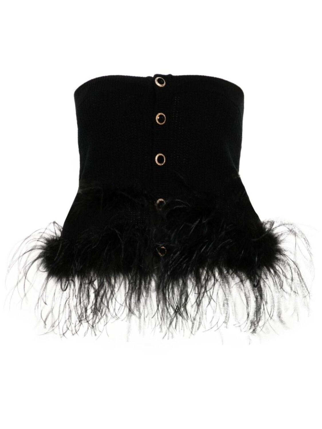 Alessandra Rich юбка мини с перьями, черный
Alessandra Rich юбка мини с перьями, черный