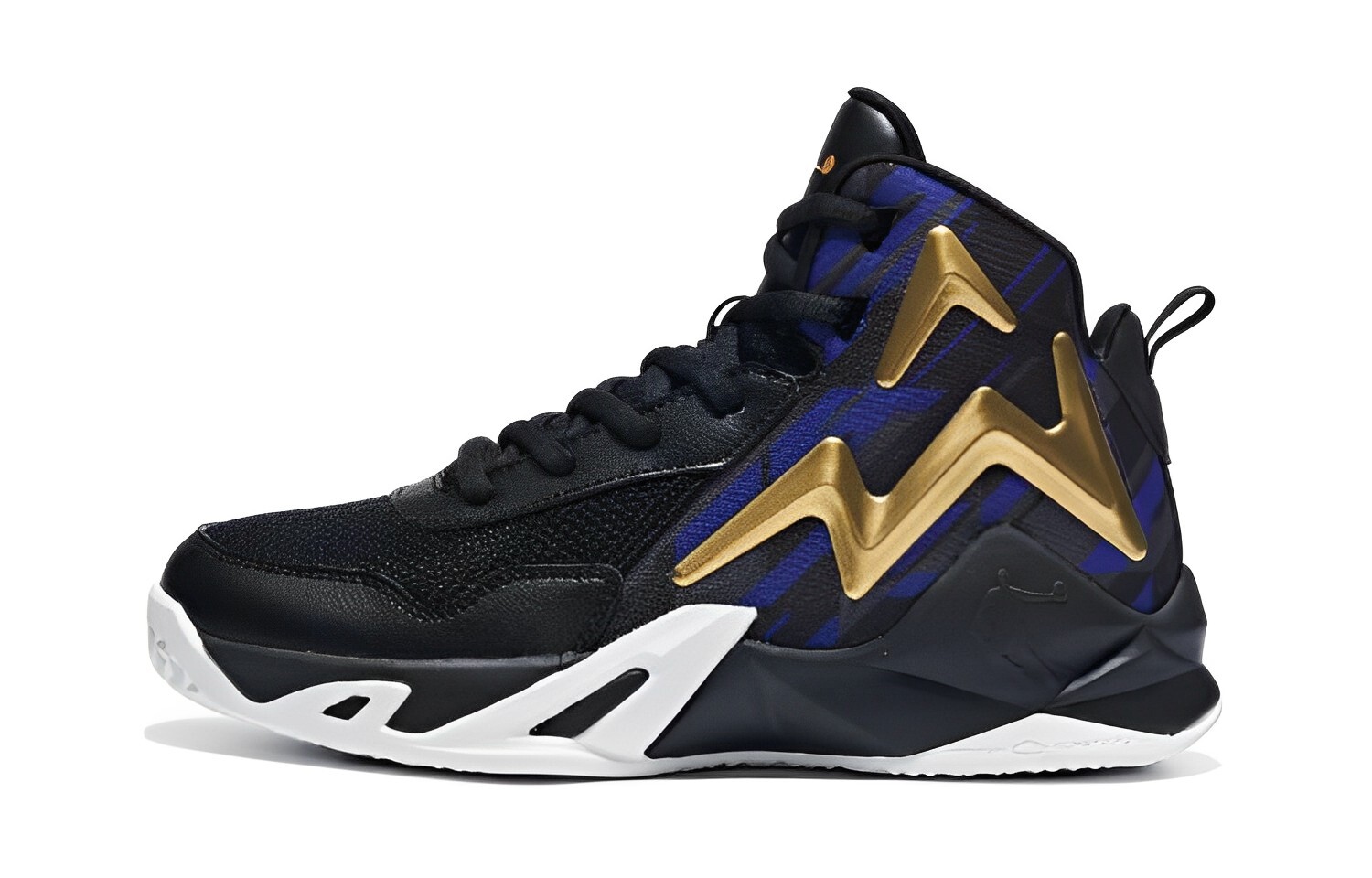 Детские баскетбольные кроссовки GS High-top Black/Gold Qiaodan
Детские баскетбольные кроссовки GS High-top Black/Gold Qiaodan