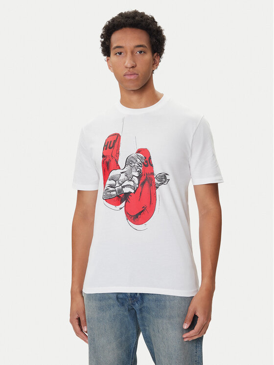 Футболка regular fit Diboxer 50542560 Hugo, белый
Футболка regular fit Diboxer 50542560 Hugo, белый