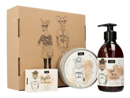 Подарочный набор Laq Savage of the Forest для мужчин (паста 200мл + гель для душа 8в1 300мл + мыло 85мл)
Подарочный набор Laq Savage of the Forest для мужчин (паста 200мл + гель для душа 8в1 300мл + мыло 85мл)