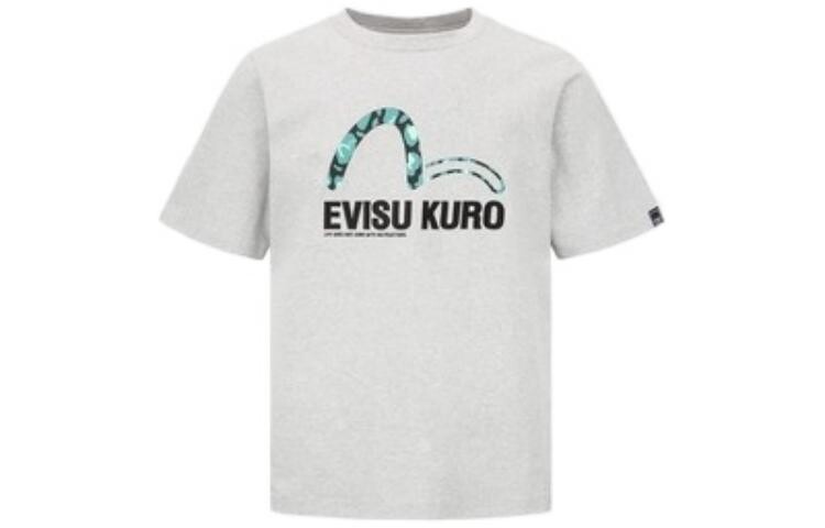 Футболка мужская Evisu, цвет Heather Gray 
Футболка мужская Evisu, цвет Heather Gray