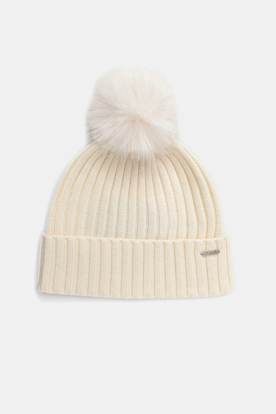 Шерстяная шапка Boss, бежевый
Шерстяная шапка Boss, бежевый