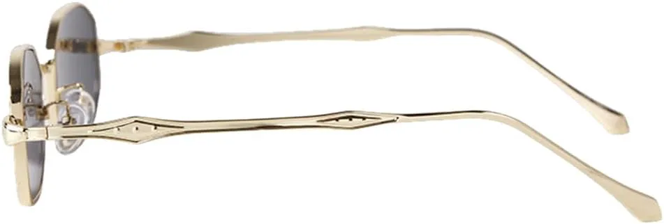 Солнцезащитные очки LVTFCO Classic Fashion с прямоугольными линзами для женщин и мужчин, с металлической оправой, для защиты от УФ-излучения (мужские и женские), C3
Солнцезащитные очки LVTFCO Classic Fashion с прямоугольными линзами для женщин и мужчин, с металлической оправой, для защиты от УФ-излучения (мужские и женские), C3