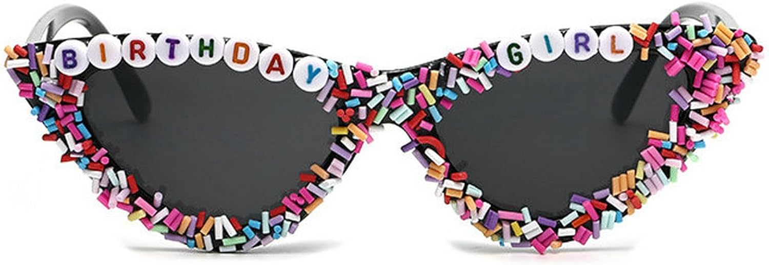 COTIA 2025 Модные солнцезащитные очки «кошачий глаз» с буквами, для именинницы, для женщин, ручная работа, декоративные милые аксессуары для вечеринки в честь дня рождения, Black
COTIA 2025 Модные солнцезащитные очки «кошачий глаз» с буквами, для именинницы, для женщин, ручная работа, декоративные милые аксессуары для вечеринки в честь дня рождения, Black