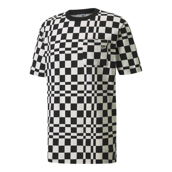 Футболка contrasting colors sports plaid round neck short sleeve black Puma, черный
Футболка contrasting colors sports plaid round neck short sleeve black Puma, черный