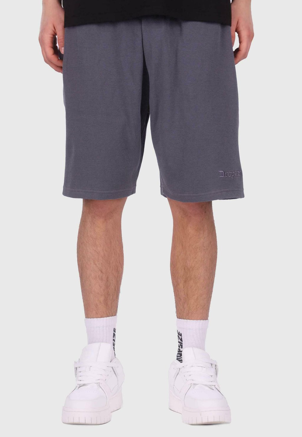 Шорты WAFFLE - Tracksuit bottoms Dropsize, серый 
Шорты WAFFLE - Tracksuit bottoms Dropsize, серый
