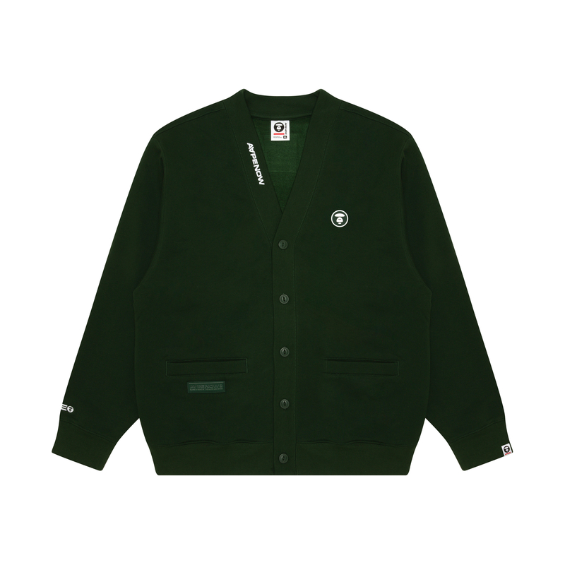By *A Bathing APE Moonface Logo Buttoned Cardigan Aape, зеленый
By *A Bathing APE Moonface Logo Buttoned Cardigan Aape, зеленый