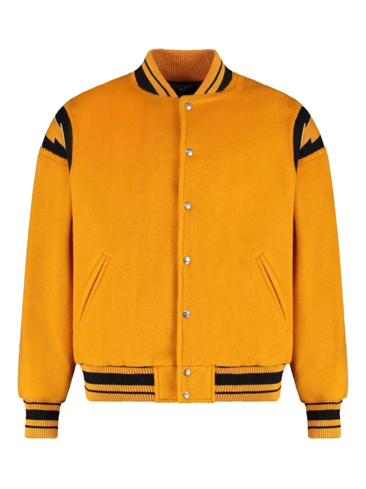 Куртка-бомбер с полосатой отделкой RHUDE, оранжевый
Куртка-бомбер с полосатой отделкой RHUDE, оранжевый