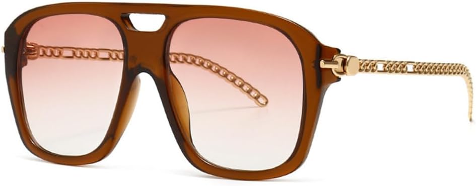 Квадратные ретро-солнцезащитные очки 2027 года с металлическими цепочками на дужках, модные очки для мужчин и женщин, защита от УФ-излучения UV400, винтажные очки MTZJH, C3tea-pink
Квадратные ретро-солнцезащитные очки 2027 года с металлическими цепочками на дужках, модные очки для мужчин и женщин, защита от УФ-излучения UV400, винтажные очки MTZJH, C3tea-pink