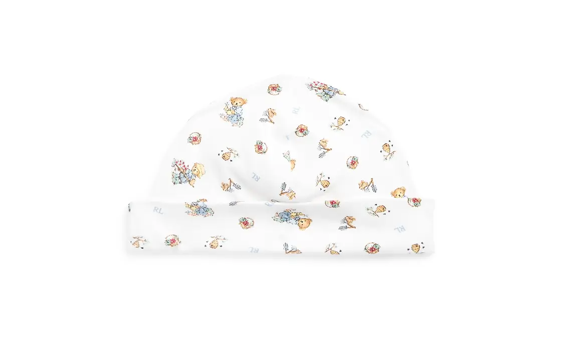 Детская шапка-бини белая Polo Ralph Lauren
Детская шапка-бини белая Polo Ralph Lauren