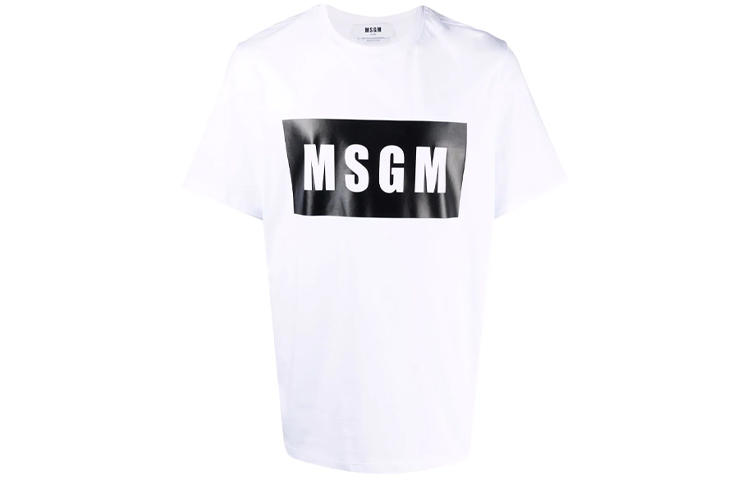 Футболка из хлопка с логотипом MSGM, белый
Футболка из хлопка с логотипом MSGM, белый