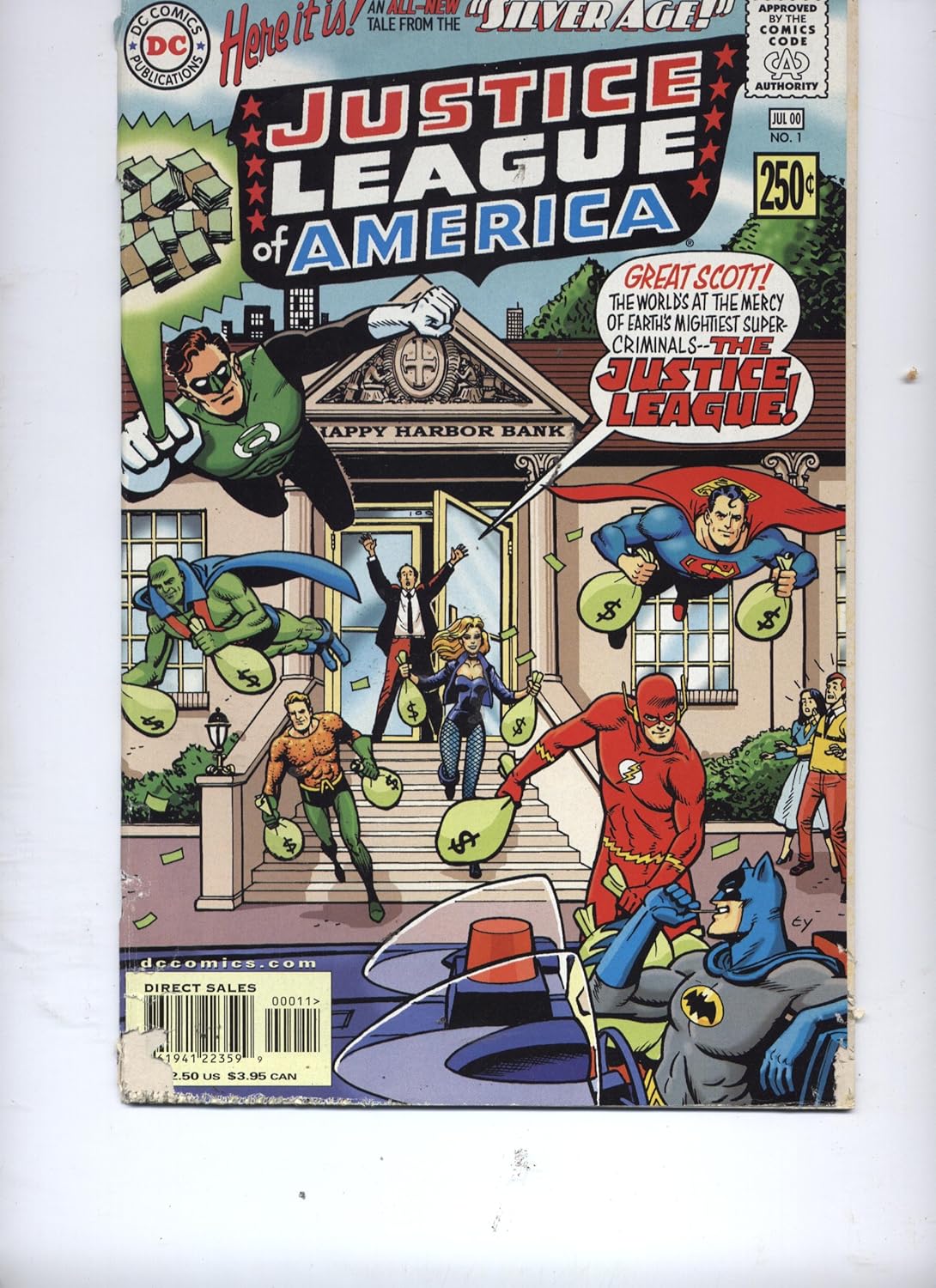 Silver Age Justice League of America, No.1 (DC Comics)
Silver Age Justice League of America, No.1 (DC Comics)