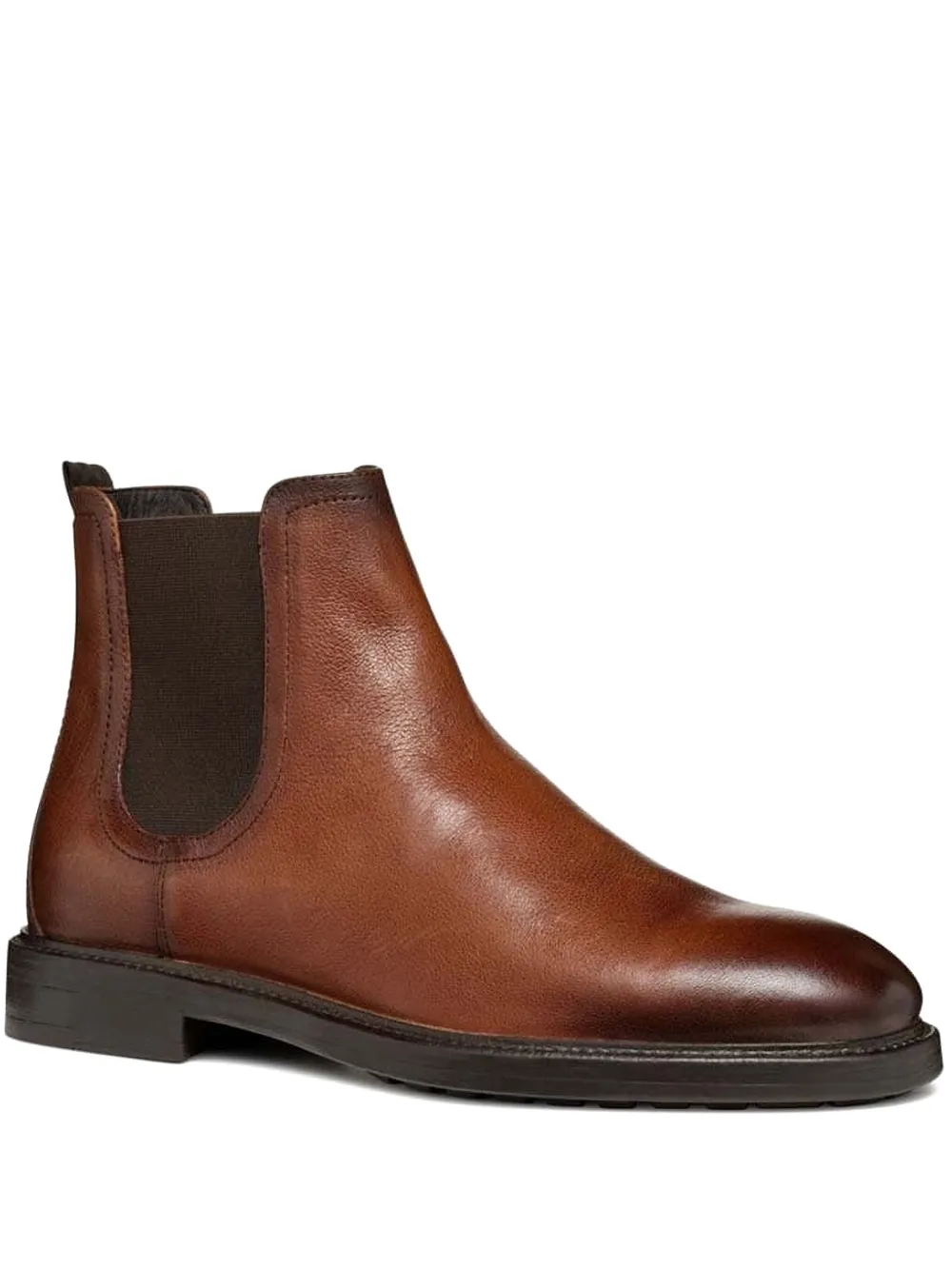 Ботинки с эластичными вставками Geox, коричневый
Ботинки с эластичными вставками Geox, коричневый