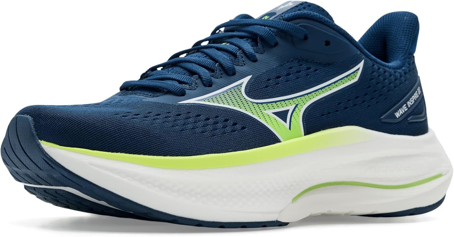 Мужские кроссовки Mizuno Wave Inspire 22, белый/синий
Мужские кроссовки Mizuno Wave Inspire 22, белый/синий
