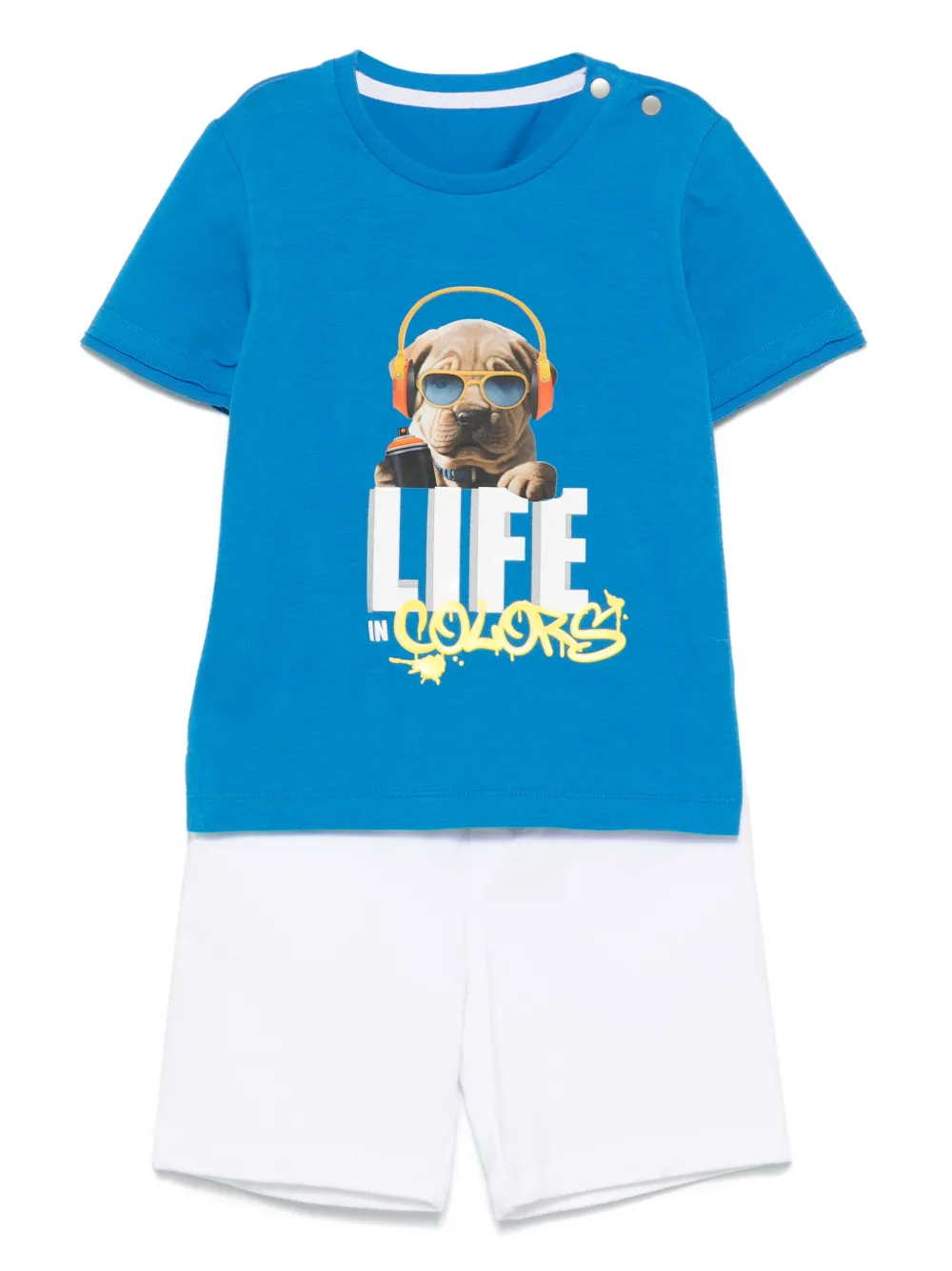 Комплект из топа и шортов Lapin House, белый
Комплект из топа и шортов Lapin House, белый