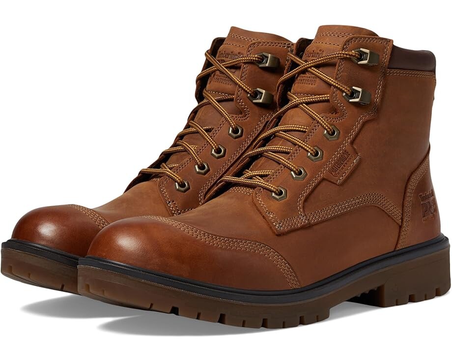 Мужские ботинки Timberland PRO Whitman из водонепроницаемой кожи, коричневый
Мужские ботинки Timberland PRO Whitman из водонепроницаемой кожи, коричневый