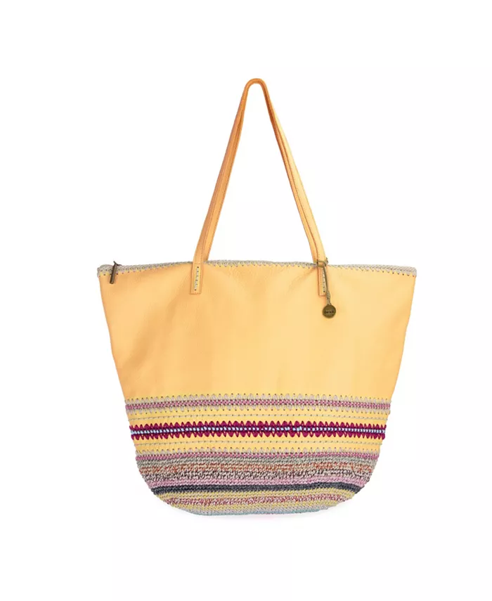 Кожаная сумка-тоут Faye The Sak, мультиколор 
Кожаная сумка-тоут Faye The Sak, мультиколор