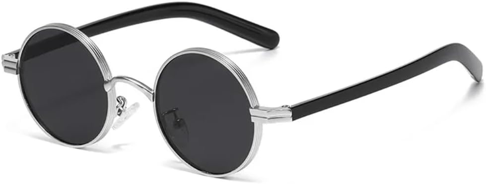 Солнцезащитные очки с защитой UV400 | Круглые, с маленькими металлическими шарнирами | Для женщин и мужчин, для занятий спортом на открытом воздухе и вождения DSVIGF, C3
Солнцезащитные очки с защитой UV400 | Круглые, с маленькими металлическими шарнирами | Для женщин и мужчин, для занятий спортом на открытом воздухе и вождения DSVIGF, C3
