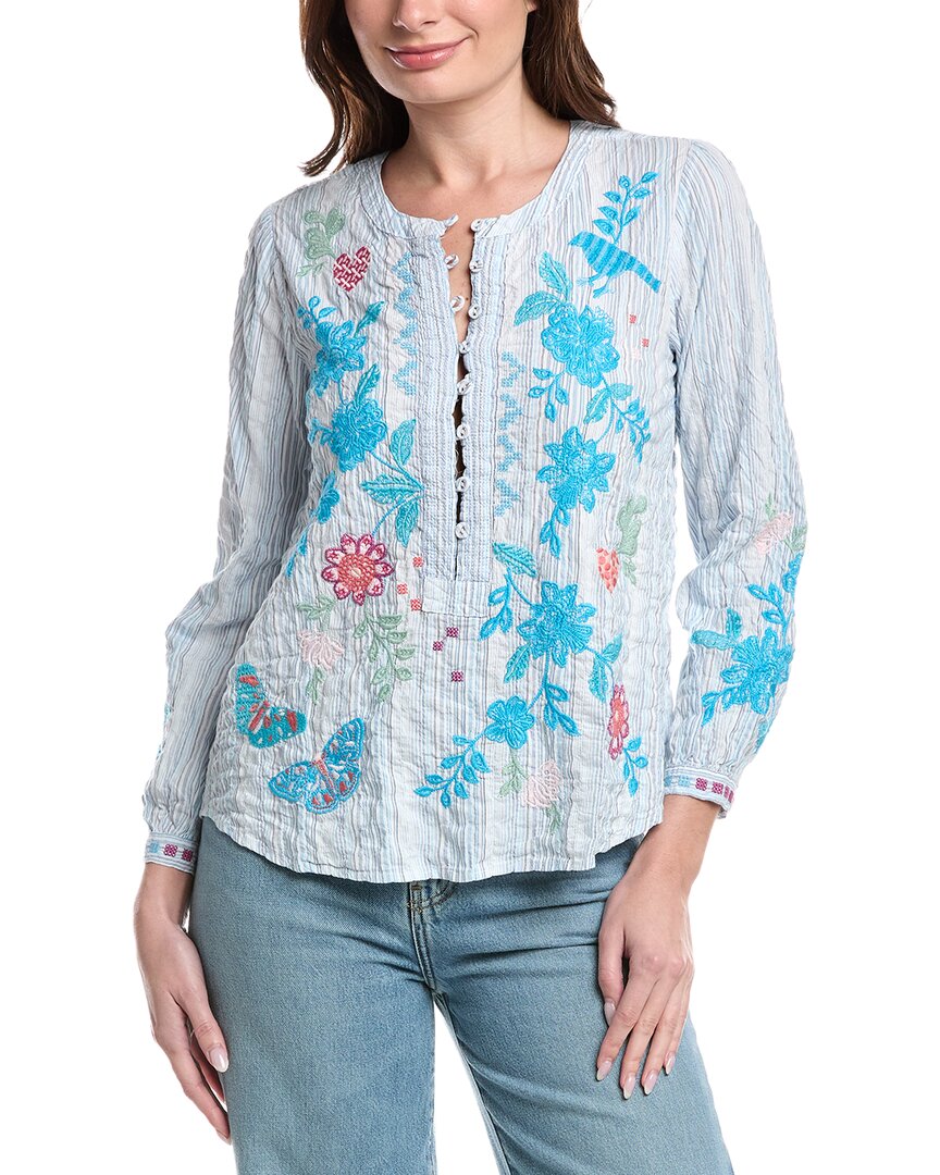 Блузка Джонни была Петра Johnny Was, синий
Блузка Джонни была Петра Johnny Was, синий