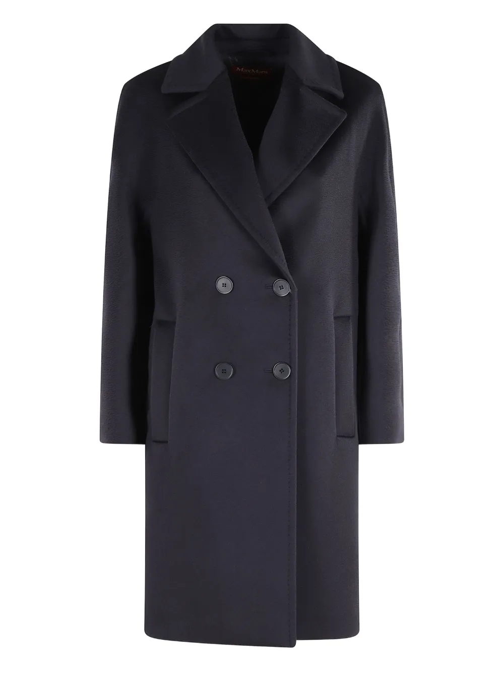 Двубортное шерстяное пальто Max Mara, синий
Двубортное шерстяное пальто Max Mara, синий