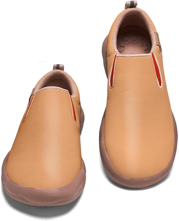 Мужские модные кроссовки слипоны из кожи, повседневные лоферы, легкие удобные прогулочные и дорожные туфли Onehorse, светло-желтый
Мужские модные кроссовки слипоны из кожи, повседневные лоферы, легкие удобные прогулочные и дорожные туфли Onehorse, светло-желтый