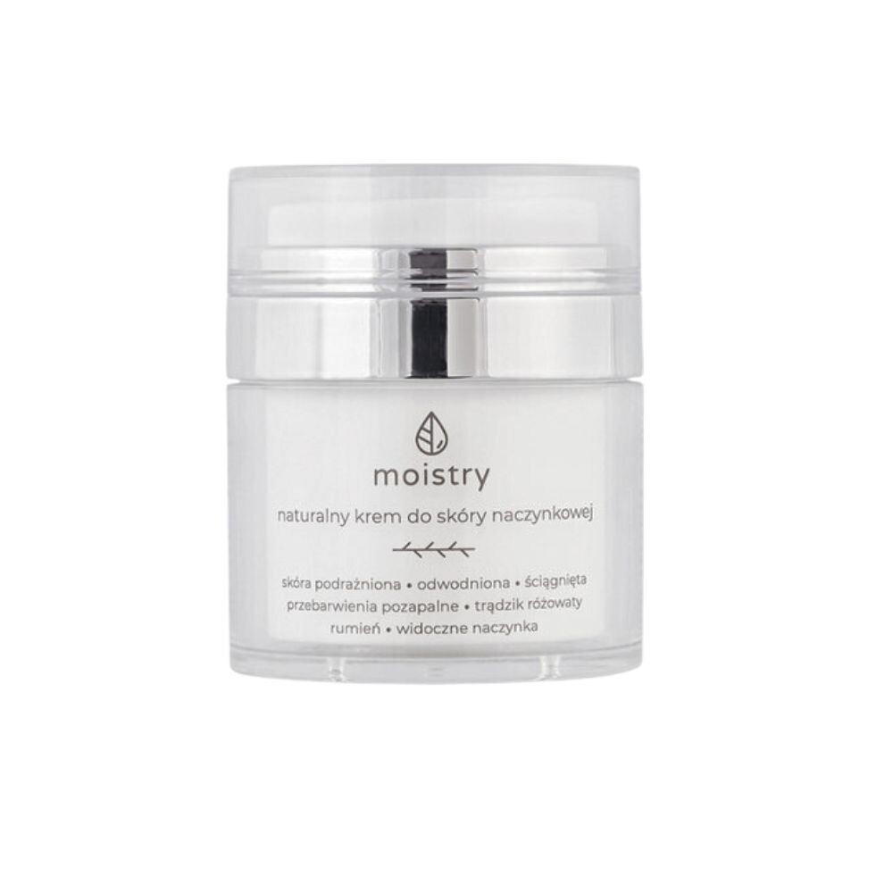 Натуральный крем для сосудистой кожи Moistry, 50 мл
Натуральный крем для сосудистой кожи Moistry, 50 мл