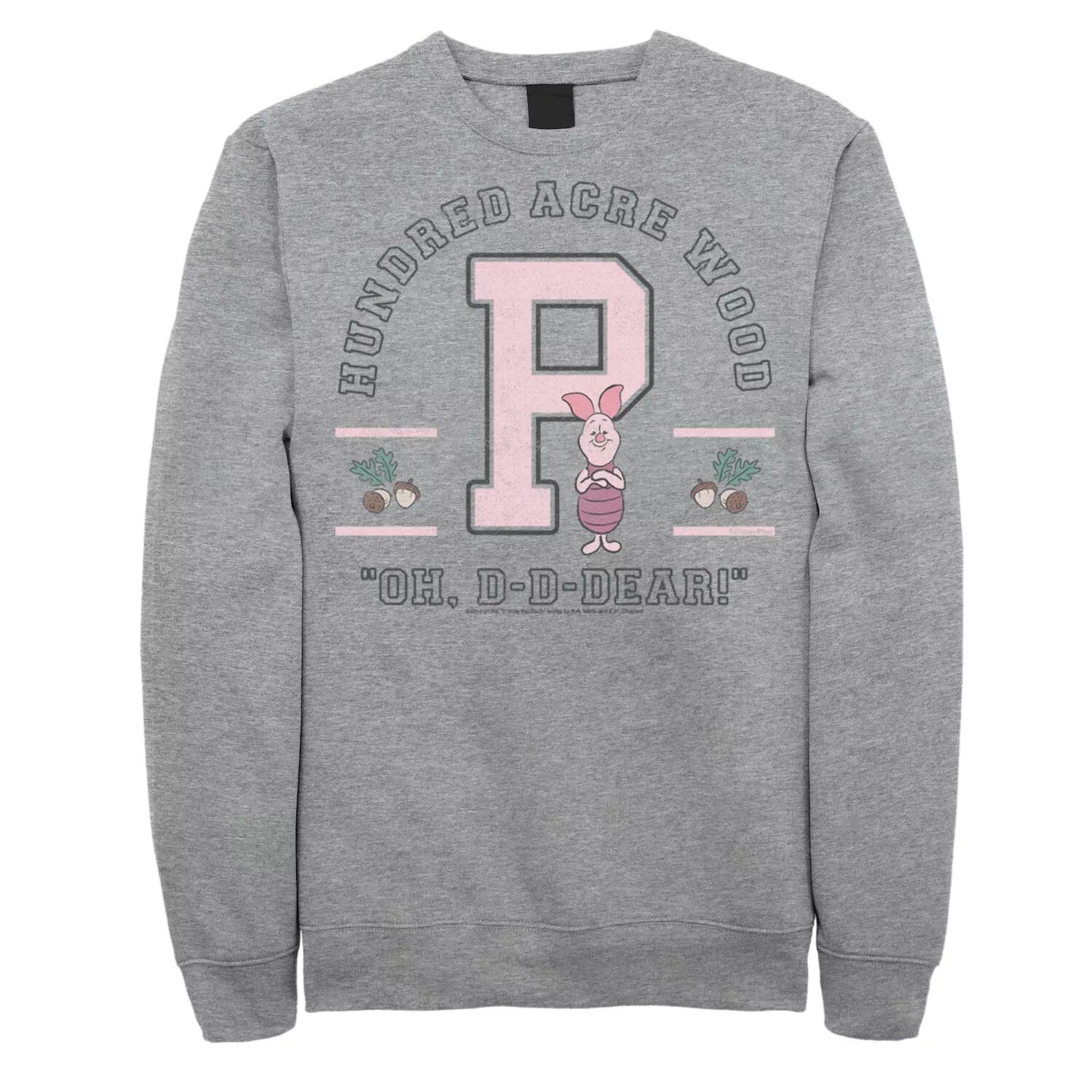 Мужской свитшот Disney Winnie The Pooh Piglet Collegiate Oh Dear Quote Licensed Character
Мужской свитшот Disney Winnie The Pooh Piglet Collegiate Oh Dear Quote Licensed Character